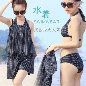 水着 レディース サロペッ ト ビキニ 体型カバ...の商品画像