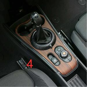 BMW MINI ミニクーパー F60 シフトパネルカバー　ウッドパネル　カラーカーボン｜amika-st
