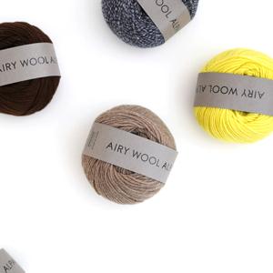 ダルマ毛糸(横田) エアリ−ウールアルパカ 並太 秋冬 毛糸