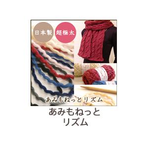 廃番 現品限り 毛糸 秋冬 あみもねっと リズム 超極太