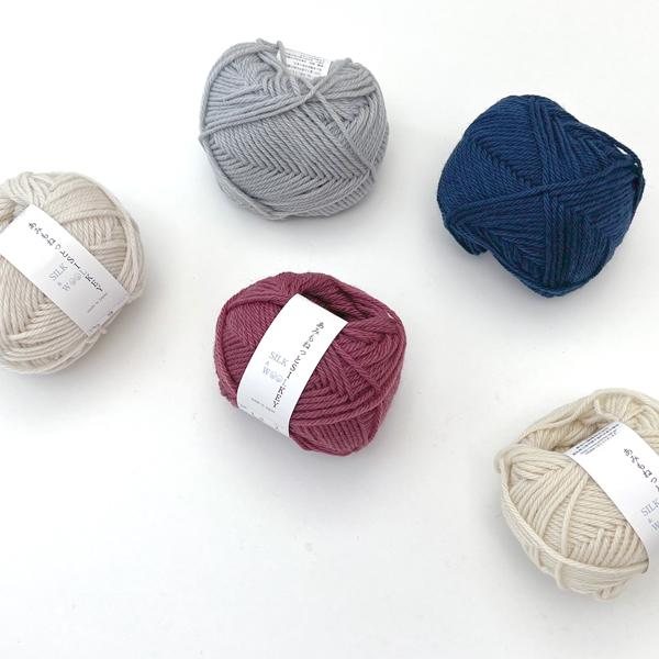毛糸 秋冬 あみもねっと SILKEY(シルキー) 並太