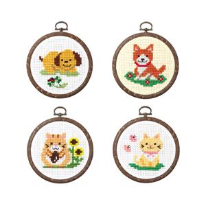 刺繍 刺しゅう キット オリムパス 小さななかまたち