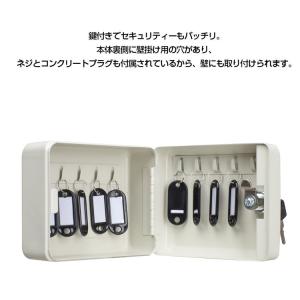 キーボックス 9個収容 キーケース 小型 壁掛...の詳細画像1