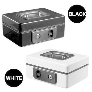 手提げ金庫 小型 A6 鍵付き 鍵式 M200...の詳細画像5