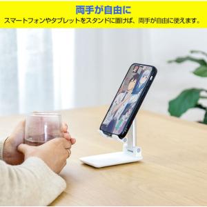 スマホスタンド タブレットスタンド 自由調整 ...の詳細画像3
