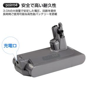 ダイソン V10 バッテリー 3000mAh ...の詳細画像5