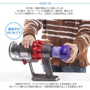 ダイソン掃除機フィルター V10 シリーズ プ...の詳細画像4
