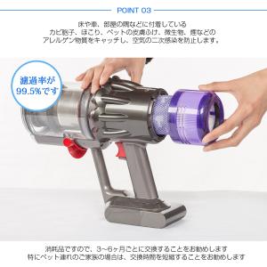 ダイソン掃除機フィルター V12 (SV46 ...の詳細画像4