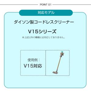 ダイソン掃除機フィルター V15 シリーズ プ...の詳細画像2