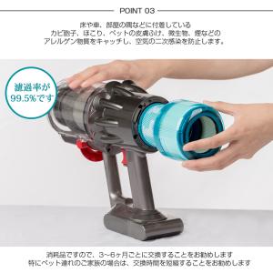 ダイソン掃除機フィルター V15 シリーズ プ...の詳細画像4