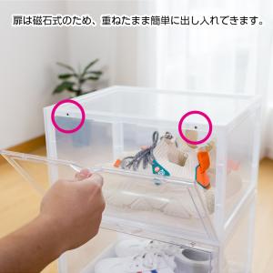 6個セット スニーカーボックス クリア シュー...の詳細画像3