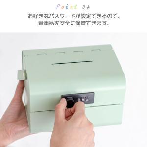 手提げ貯金箱 手提げ金庫 貯金箱 ダイヤル錠 ...の詳細画像4