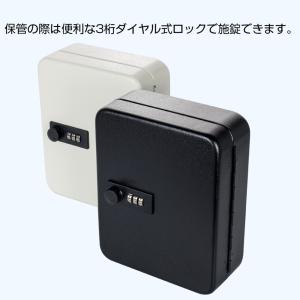 キーボックス 20個保管 キーケース 小型 壁...の詳細画像2