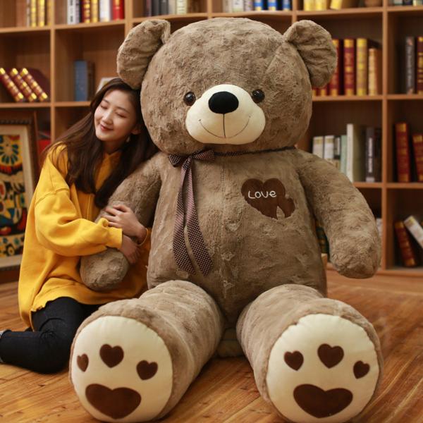 テディベア 特大 大きいぬいぐるみ くま 抱き枕 可愛いくま クッション インテリア 全長165cm...
