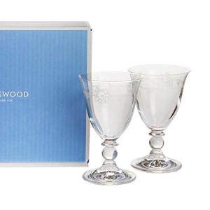 ウェッジウッド (Wedgwood) フェスティビティ クリスタル ワイン ペア クリア [並行輸入品]の商品画像