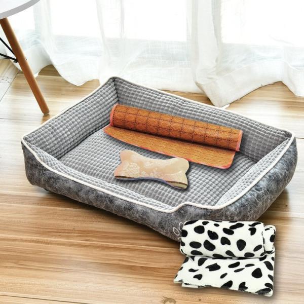 　70cm　Lかむことに抵抗する素材 ペットベッド猫ドッグベットDog bed ペット 犬 ベッド ...