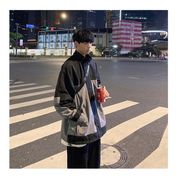 メンズ 防風 ジャケット スプライス　暖かい かっこいい トップス カジュアル 大きいサイズ　パーカ...