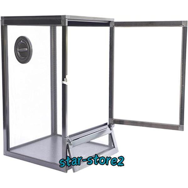 ケージ 爬虫類 飼育ケージ カメレオン ボックス 32x32x46cm 45x45x80cm 50x...