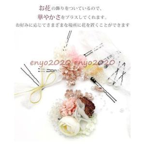 新春お祝い 成人式 髪飾り 花 和装 振袖 袴...の詳細画像2