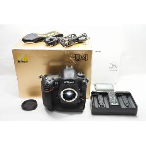 【アルプスカメラ】Nikon ニコン D4 ボディ デジタル一眼レフカメラ 元箱付 230916m