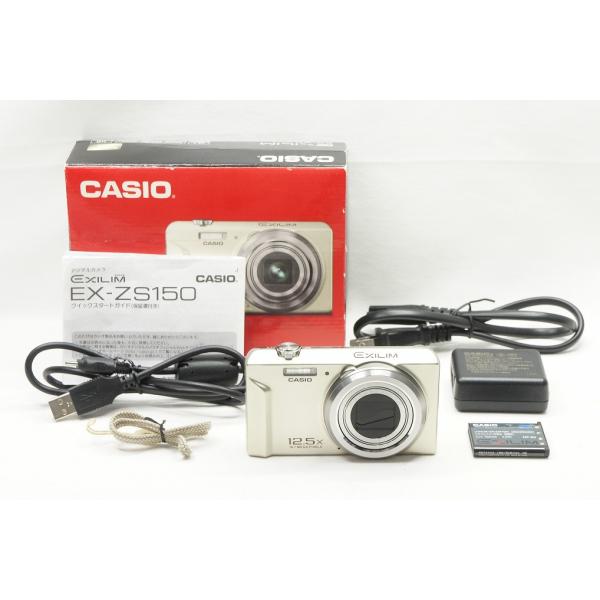 【適格請求書発行】良品 CASIO カシオ EXILIM EX-ZS150 コンパクトデジタルカメラ...