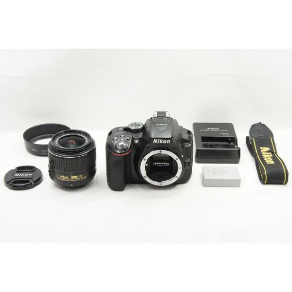 【適格請求書発行】Nikon ニコン D5300 ボディ + AF-S DX 18-55mm VR ...
