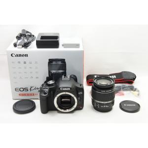 【適格請求書発行】美品 Canon キヤノン EOS Kiss X3 レンズキット EF-S 18-55mm F3.5-5.6 IS 元箱付【アルプスカメラ】240506d｜amity0925