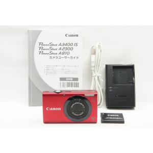 適格請求書発行】美品 Canon キヤノン PowerShot A3400 IS コンパクト 
