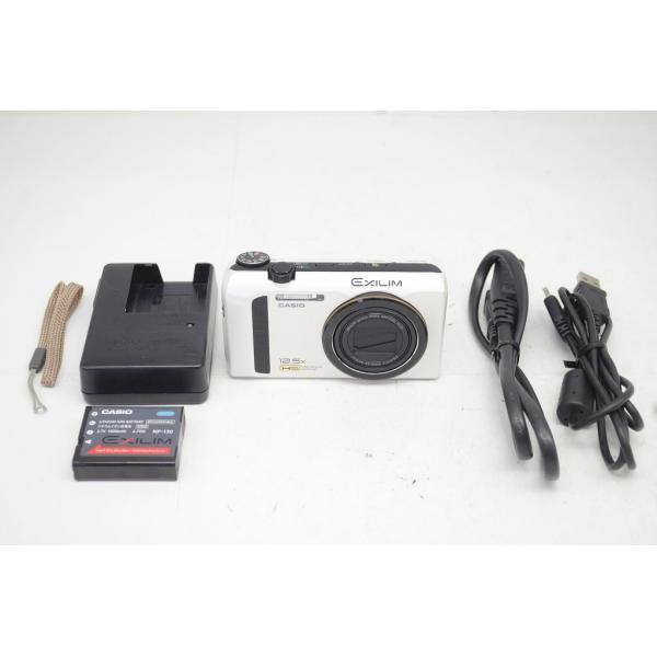 【適格請求書発行】CASIO カシオ EXILIM EX-ZR100 コンパクトデジタルカメラ ホワ...