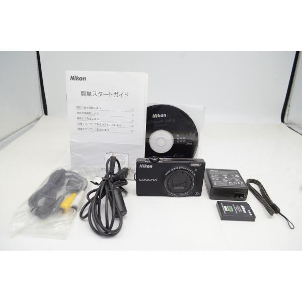 Nikon ニコン COOLPIX S6000 コンパクトデジタルカメラ ブラック 250924ak...