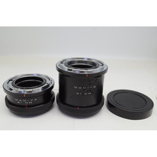 良品 Mamiya マミヤ ExtensionTube Set No.1 45mm No.2 82m...