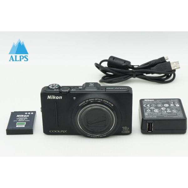 Nikon ニコン COOLPIX S9300 コンパクトデジタルカメラ ノーブルブラック 2601...