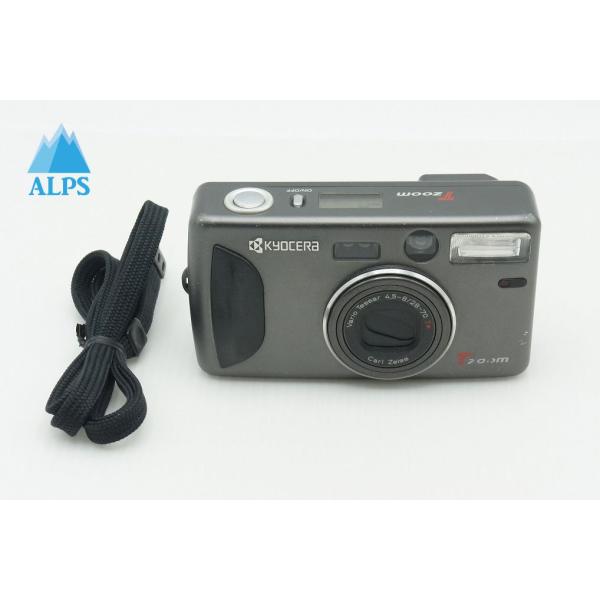 訳あり品 KYOCERA キョウセラ T zoom 35mmコンパクトフィルムカメラ 260205h...