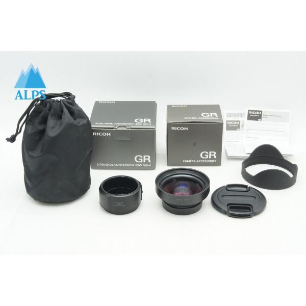 美品 RICOH リコー ワイドコンバージョンレンズ GW-4 GR IV GR III用 レンズア...