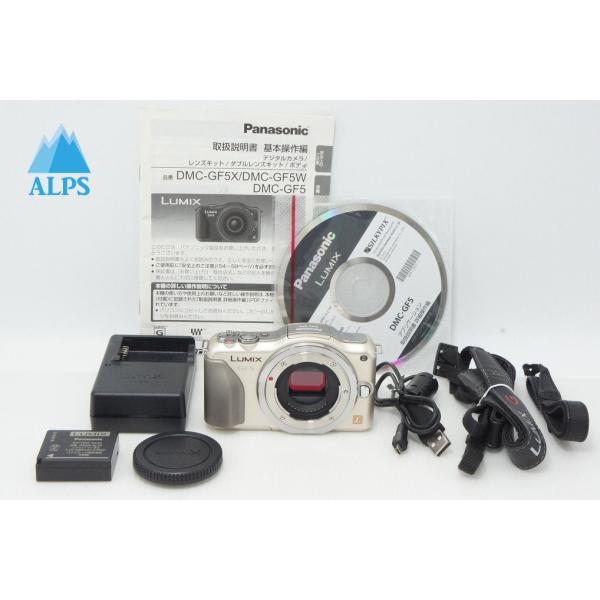 Panasonic パナソニック LUMIX DMC-GF5 ボディ ミラーレス一眼カメラ シャンパ...