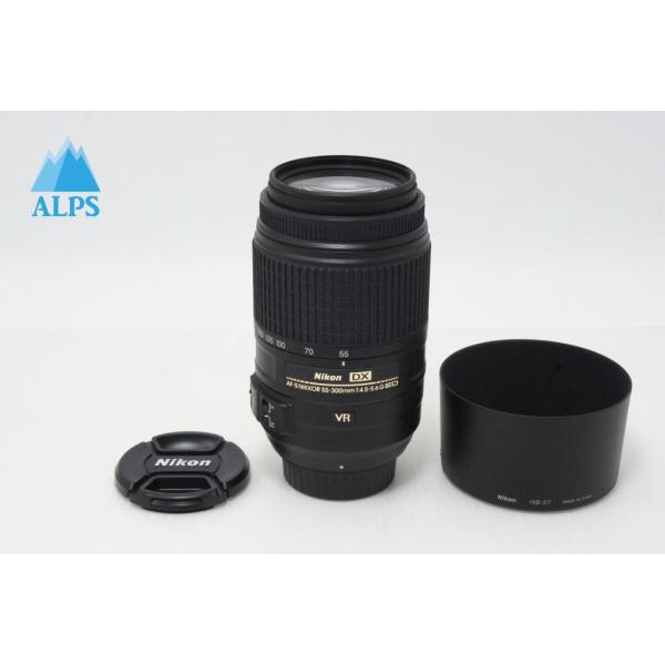 美品 Nikon ニコン AF-S DX NIKKOR 55-300mm F4.5-5.6G ED ...