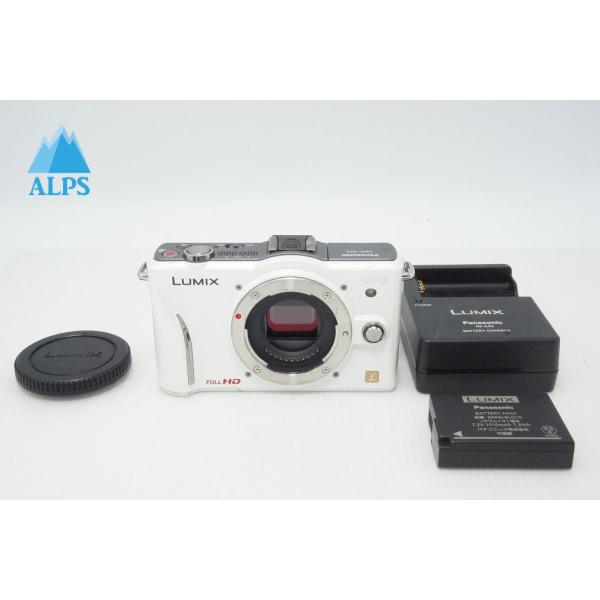 Panasonic パナソニック LUMIX DMC-GF2 ボディ ミラーレス一眼カメラ ホワイト...