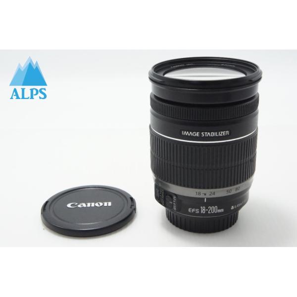 Canon キヤノン EF-S 18-200mm F3.5-5.6 IS APS-C ズームレンズ ...