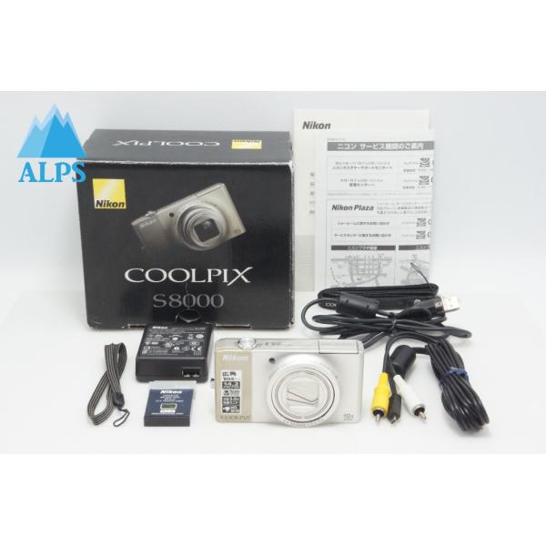 Nikon ニコン COOLPIX S8000 コンパクトデジタルカメラ シャンパンゴールド 元箱付...
