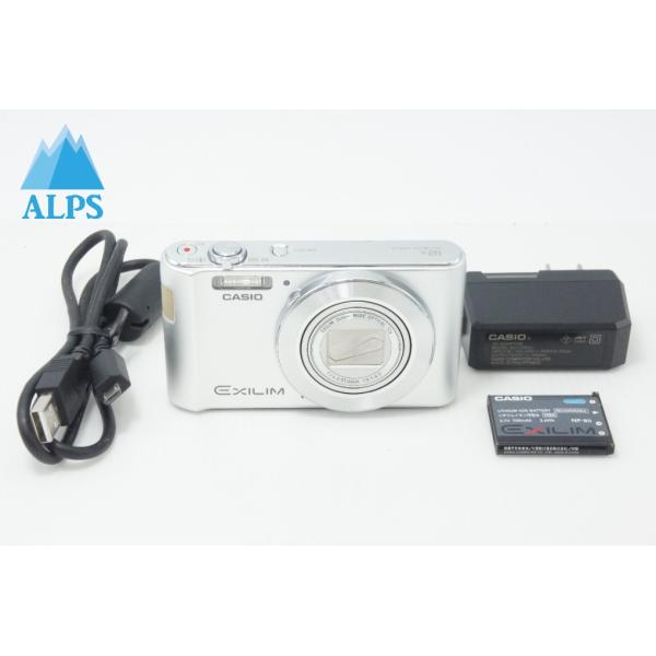 CASIO カシオ EXILIM EX-ZS180 コンパクトデジタルカメラ シルバー 260701...