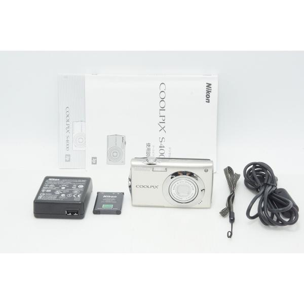 良品 Nikon ニコン COOLPIX S4000 コンパクトデジタルカメラ シャイニーシルバー ...