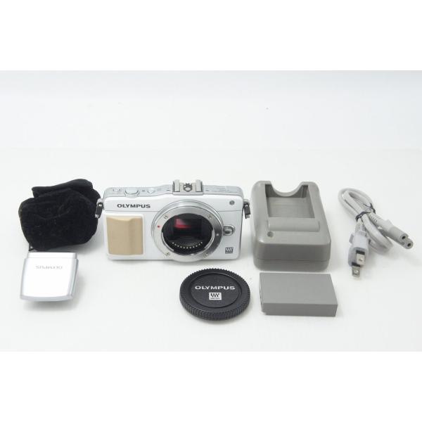 OLYMPUS オリンパス PEN Mini E-PM2 ボディ ミラーレス一眼カメラ ホワイト 2...