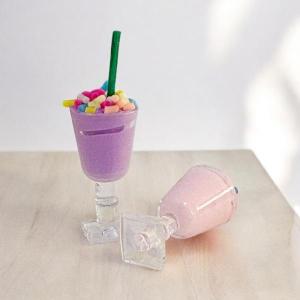(4点セット)ミニチュアデザートトールハウス風...の詳細画像2