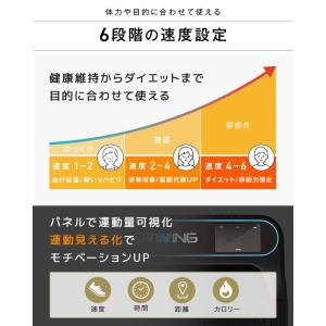 ウォーキングマシン ルームランナー MAX6k...の詳細画像4