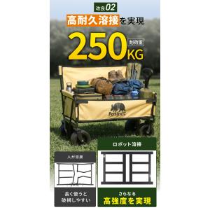 ベンチキャリーワゴン アウトドアワゴン キャリ...の詳細画像5