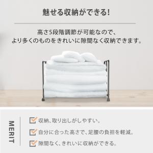 ★期間限定価格 4/1まで★ 布団ラック ふと...の詳細画像5