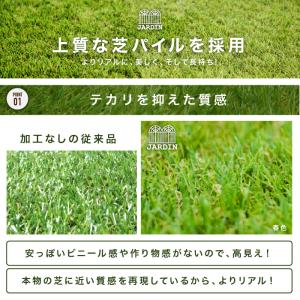 ★1年保証★ 人工芝 リアル人工芝 1m×10...の詳細画像3
