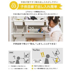 ★期間限定価格 9/14まで★ オモチャ収納 ...の詳細画像5