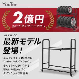 タイヤラック キャスター付き ロック機能付き タイヤ収納 組立 タイヤラック キャスター付き ロック機能付き タイヤ収納 組立