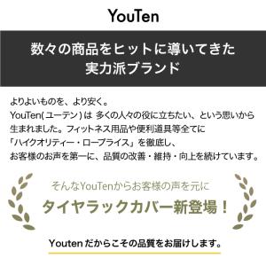 タイヤラックカバー 420D タイヤラック カ...の詳細画像3